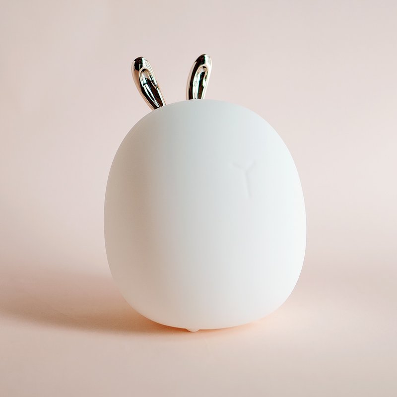 Lovely 可爱小兔夜灯 | 圣诞礼物包装 - 灯具/灯饰 - 硅胶 白色