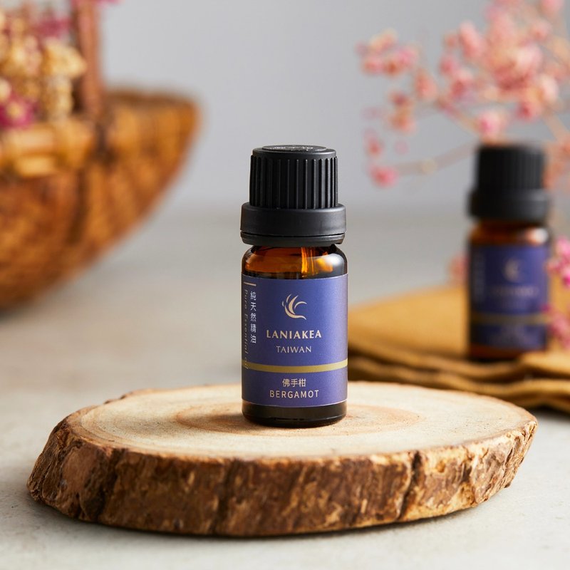 佛手柑 10ml -纯天然植物精油 | 芳疗 | 薰香 | 圣诞 | 交换礼物 - 香薰/精油/线香 - 玻璃 蓝色