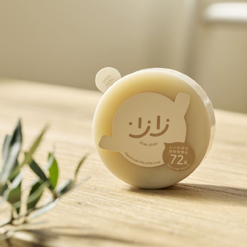 少少 无添加手工马赛皂 1入 - 肥皂/手工皂 - 其他材质 白色