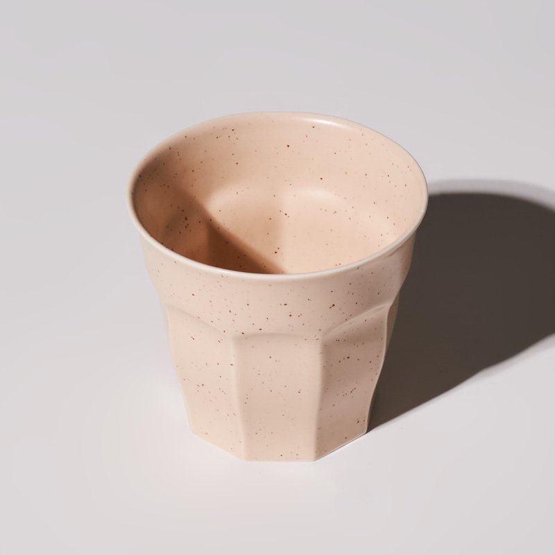 贰拾选物_陶聚_陶聚九角杯 (四色 - 粉红、绿、蓝、米黄) - 其他杯子 - 瓷 粉红色