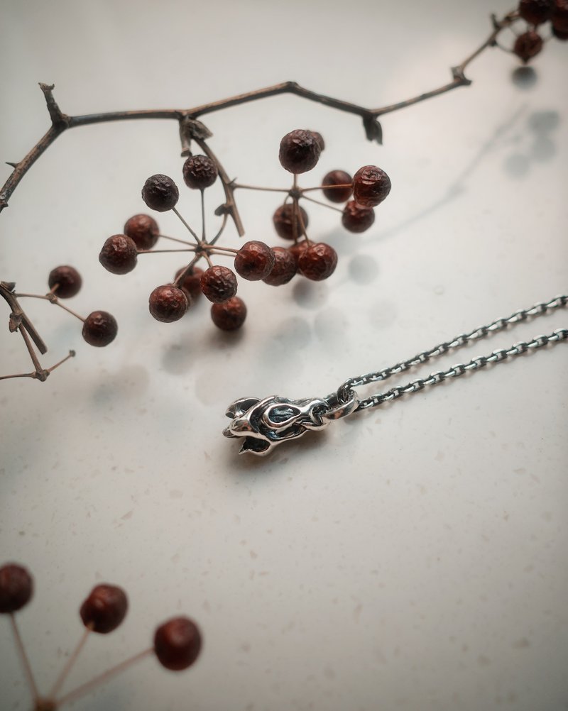 果藏吊坠 Fructum Veil (单坠) - 项链 - 银 