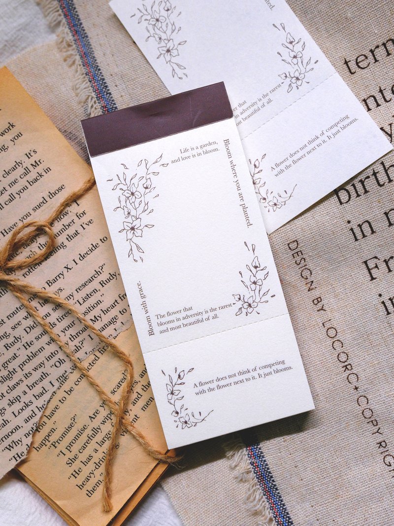 植语手札便签本 - 便条纸/标签贴 - 纸 