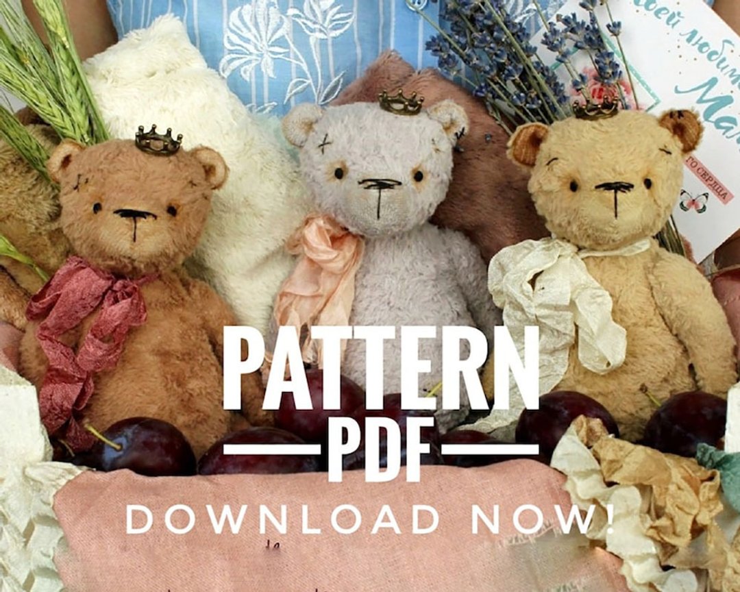 Pattern artist teddy bear - 其他数码设计 - 其他材质 