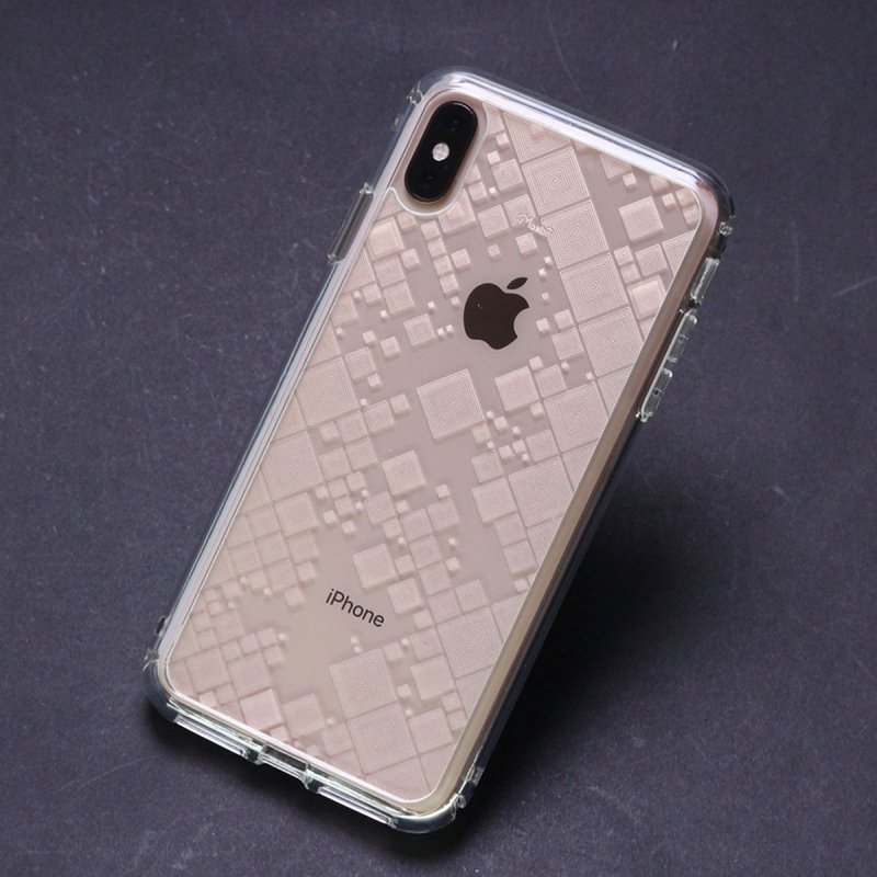 极空战甲 透明不变黄 双料防摔保护壳 光雕系列-钻石纹 - 手机壳/手机套 - 塑料 透明