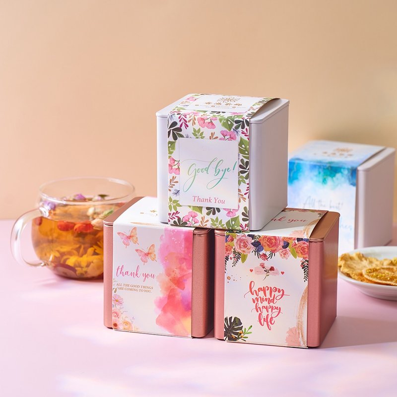 散水茶散水饼推荐 - 方罐连散水腰封 花茶 蝴蝶酥 曲奇 环保实用 - 蛋糕/甜点 - 其他材质 