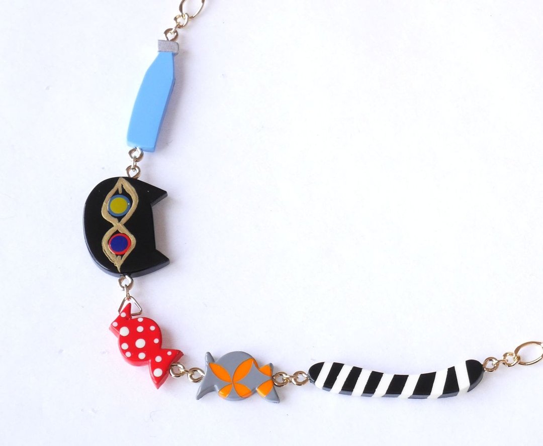 Who ate my candy?　Necklace - 项链 - 塑料 多色