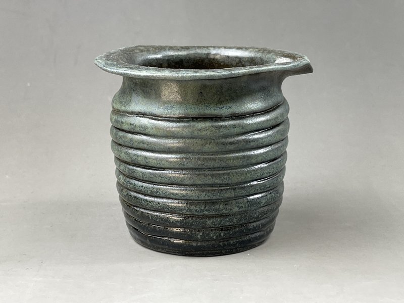 台湾【花器茶海】陶艺手作釉变002 - 茶具/茶杯 - 陶 咖啡色