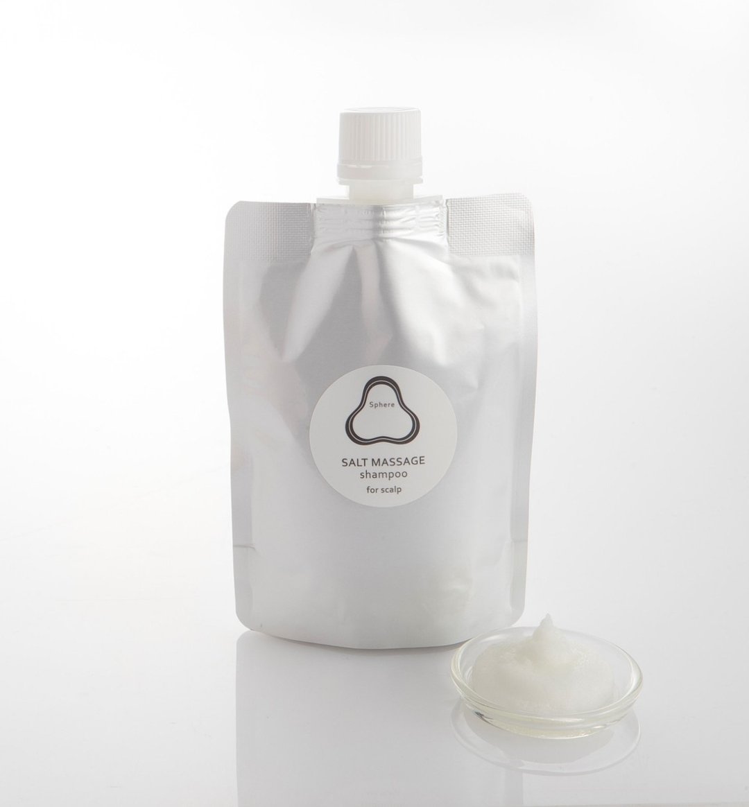 日本Sphere SALT MASSAGE shampoo 头皮护理洗发泥 - 洗发用品 - 其他材质 白色