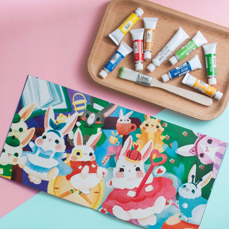 绘本_小兔子童话 插画集 - 刊物/书籍 - 纸 多色