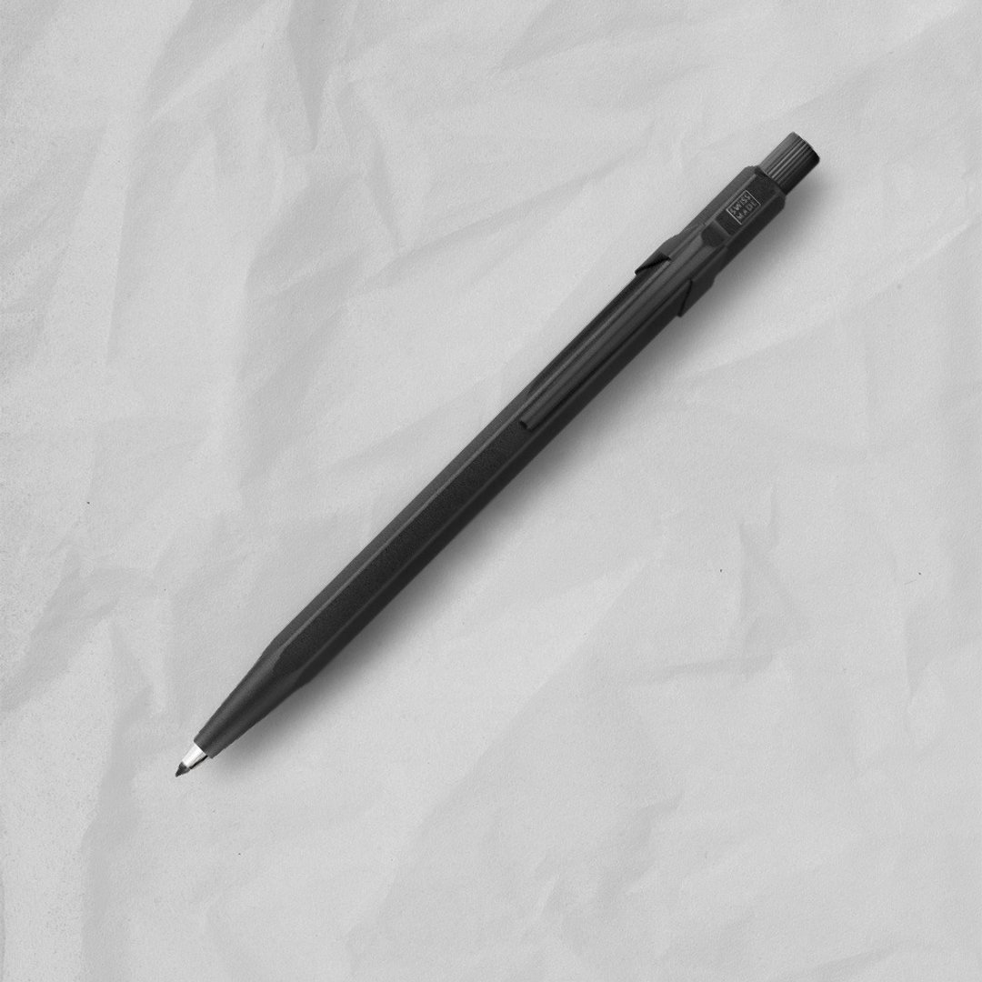 CARAN D ACHE  Black Edition  黑潮 时尚黑工程笔 免费刻字 - 圆珠笔/中性笔 - 其他金属 黑色