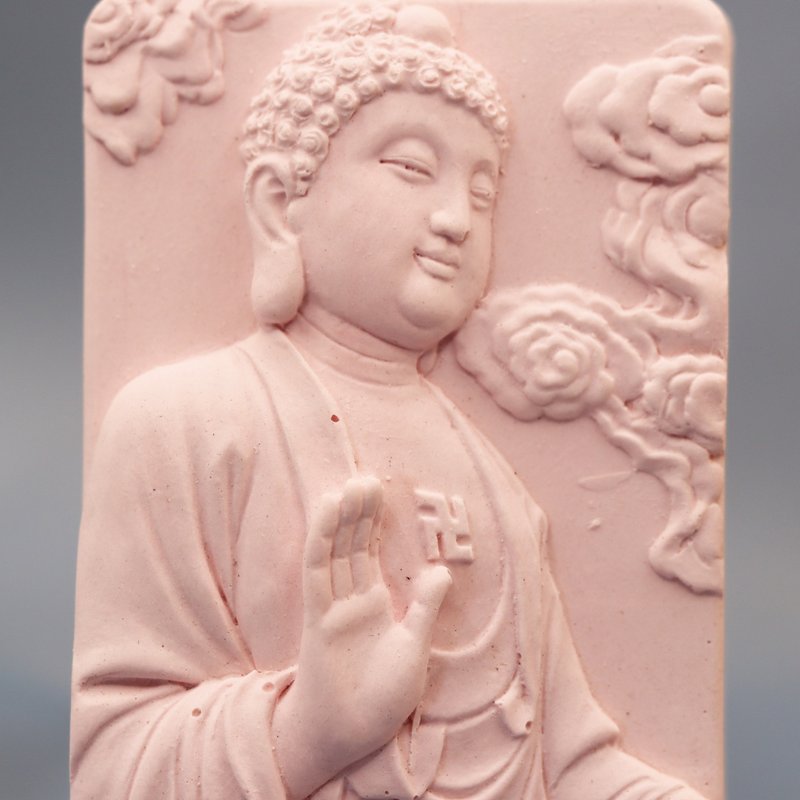 清水模软装设计 佛像摆饰十三 香氛摆件 水泥软装 附赠木架 - 摆饰 - 其他材质 白色