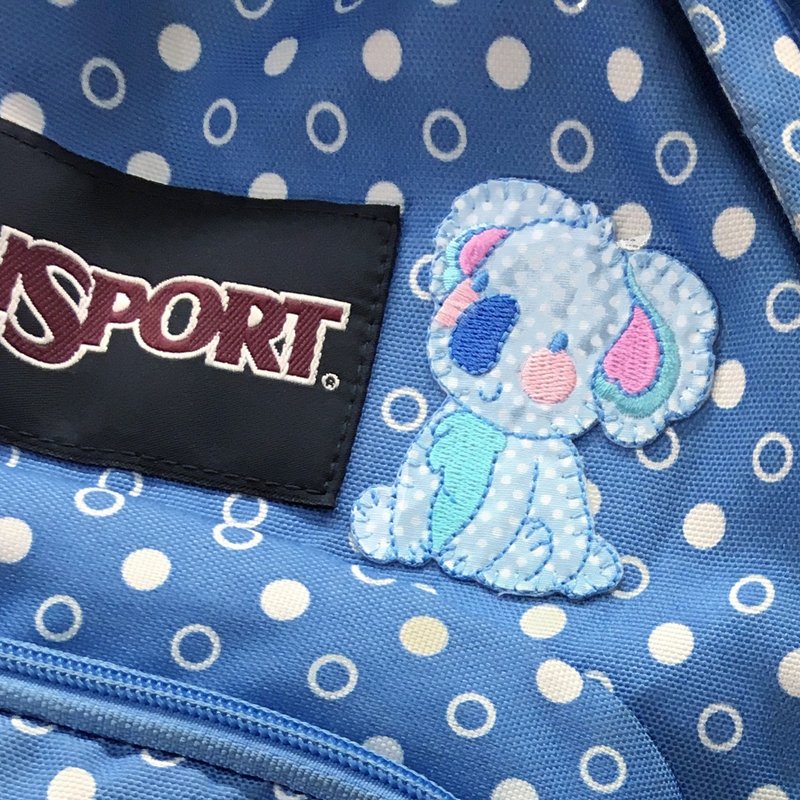 立体刺绣布贴纸 - 派翠克先生 - 贴纸 - 绣线 蓝色