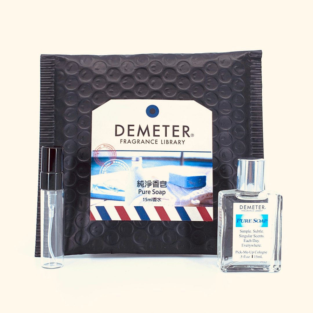 Demeter【纯净香皂】 Pure Soap 15ml 抹式+5ml瓶组合 - 香水/香膏 - 玻璃 蓝色