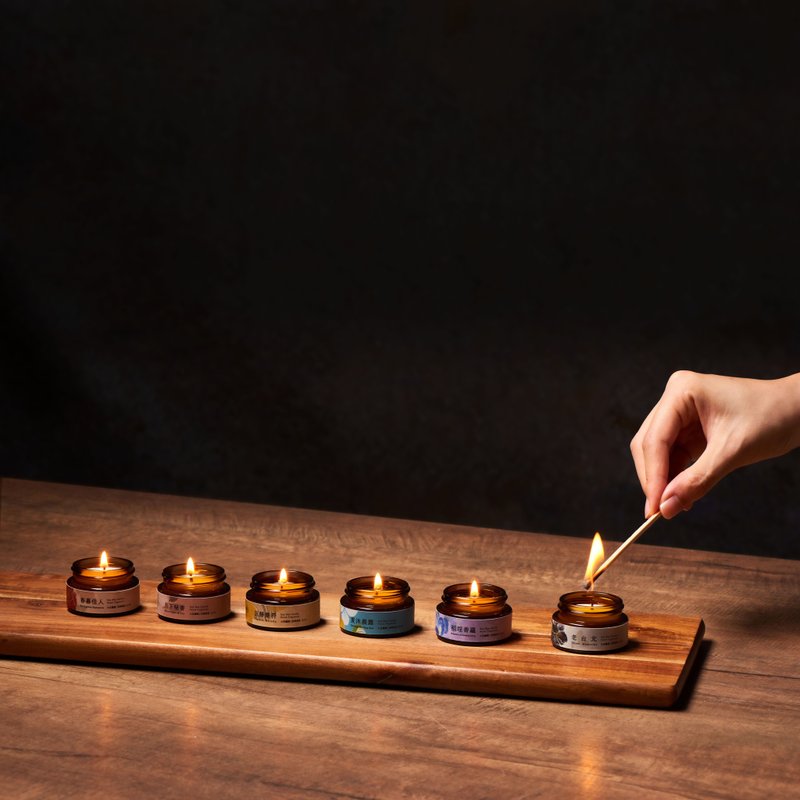 大豆香氛小蜡烛 - 蜡烛/烛台 - 蜡 