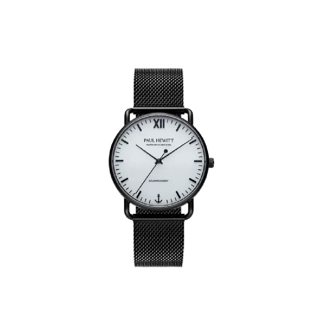 Watch Sailor Line 39mm Black White Sand Mesh Black - 对表/情侣表 - 不锈钢 黑色