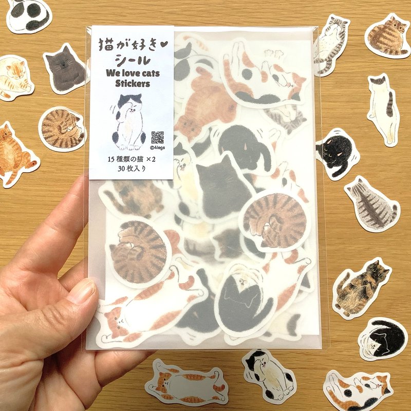 猫咪造型贴纸 猫咪控必备 - 贴纸 - 纸 