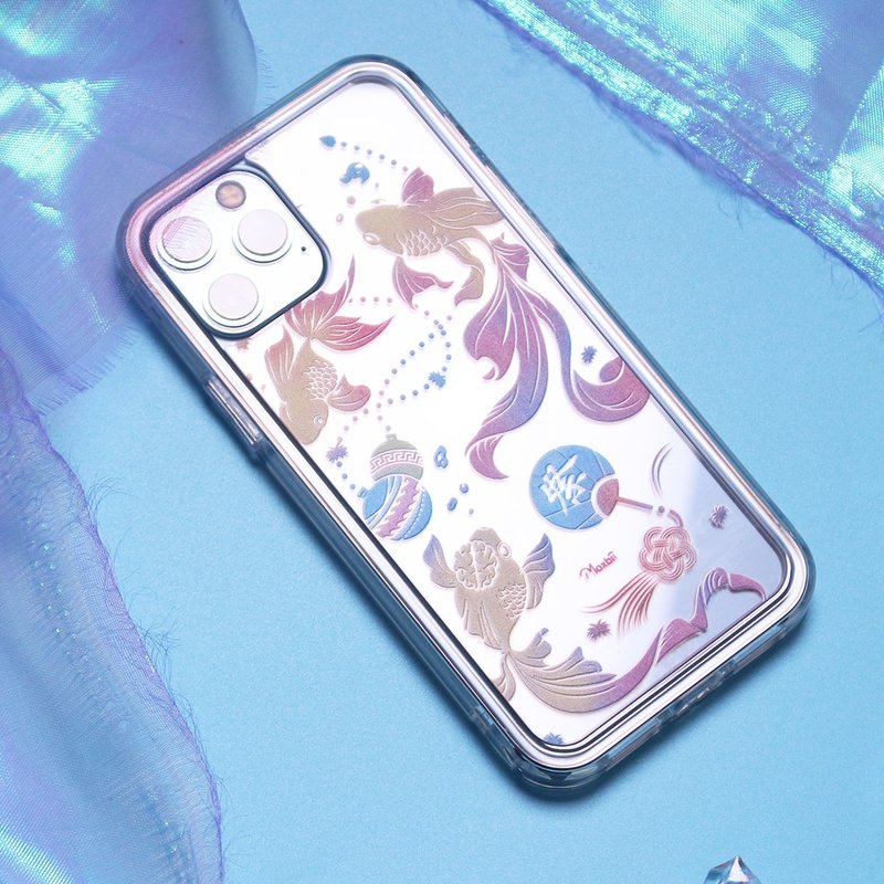 极空战甲 透明不变黄 双料防摔保护壳 彩雕系列-夏祭 - 手机壳/手机套 - 塑料 多色