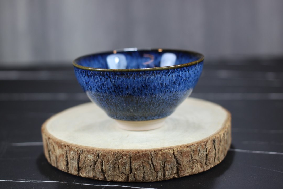 【沐春生活】120ml 湛海 天目釉茶杯 茶碗 陶艺名家叶敏祥作 - 茶具/茶杯 - 瓷 