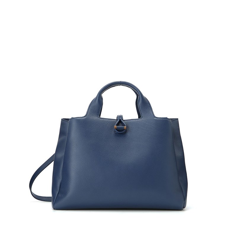 MOTHERHOUSE-Sou 两用托特包-白色 - 侧背包/斜挎包 - 真皮 蓝色