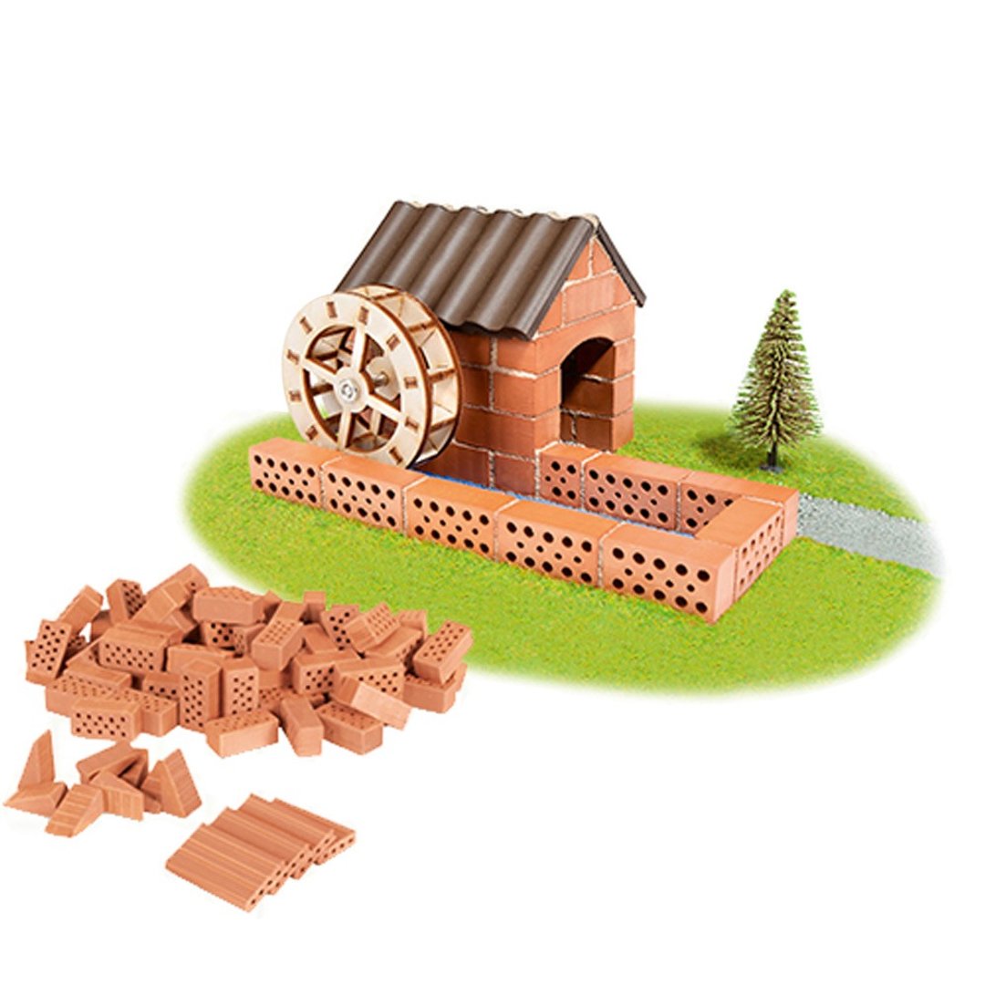 【德国teifoc】DIY益智砖块建筑玩具 水库 - TEI4030 - 零件/散装材料/工具 - 其他材质 红色