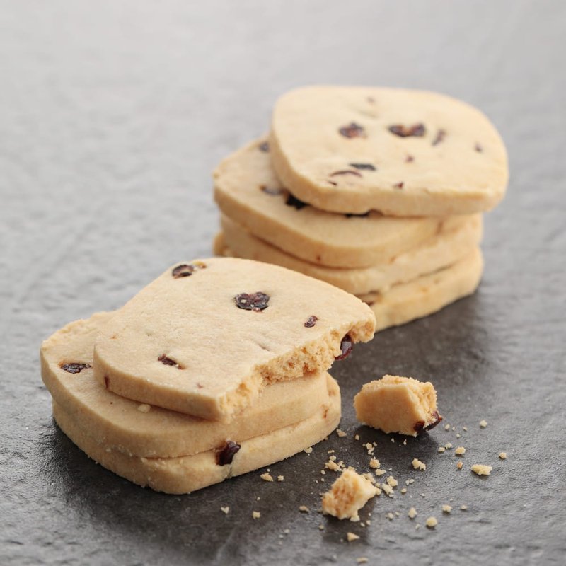 手工饼干-蔓越莓方块(10入/盒)│无添加物无香精无防腐剂 - 手工饼干 - 其他材质 