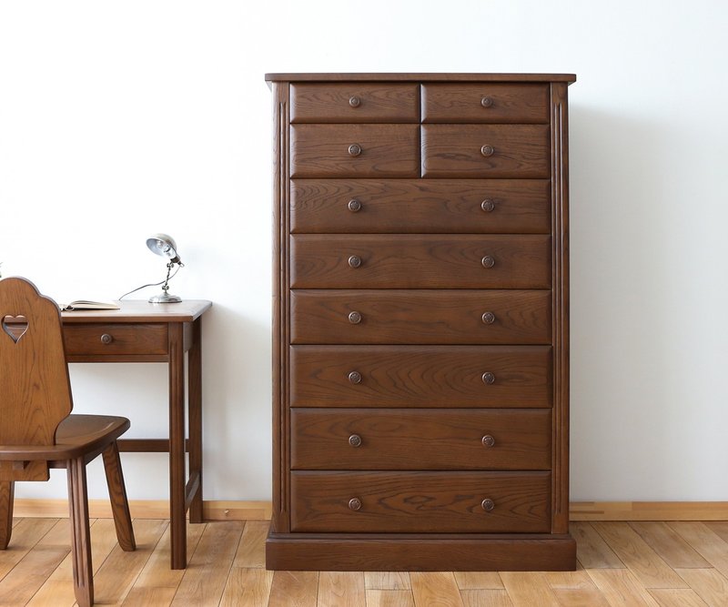 旭川家具 山室家具制作所 ESPOIR No.15 整理衣柜 - 衣柜/鞋柜 - 木头 咖啡色