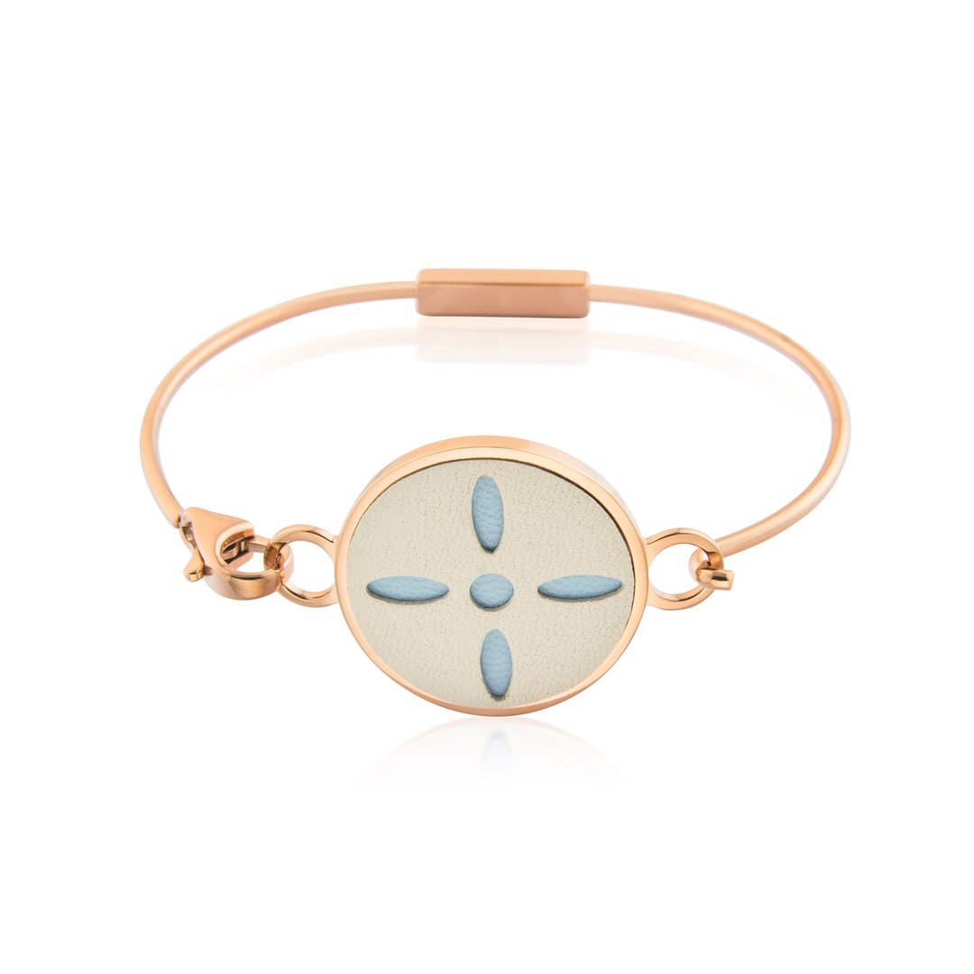 Comet Miss Volare Rose Gold Bangle 玫瑰金皮革手镯 - 手链/手环 - 不锈钢 多色