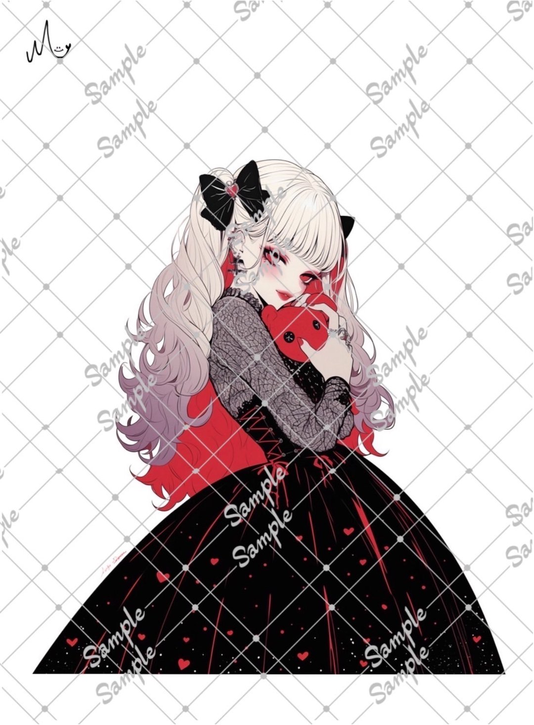 原创人物贴纸 10月新品 - 贴纸 - 纸 