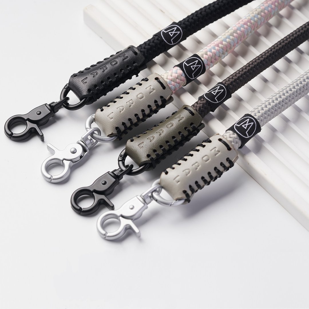 MORAL | Nova Swag 10mm Round Rope 牛皮手机挂绳 - 侧背包/斜挎包 - 聚酯纤维 多色