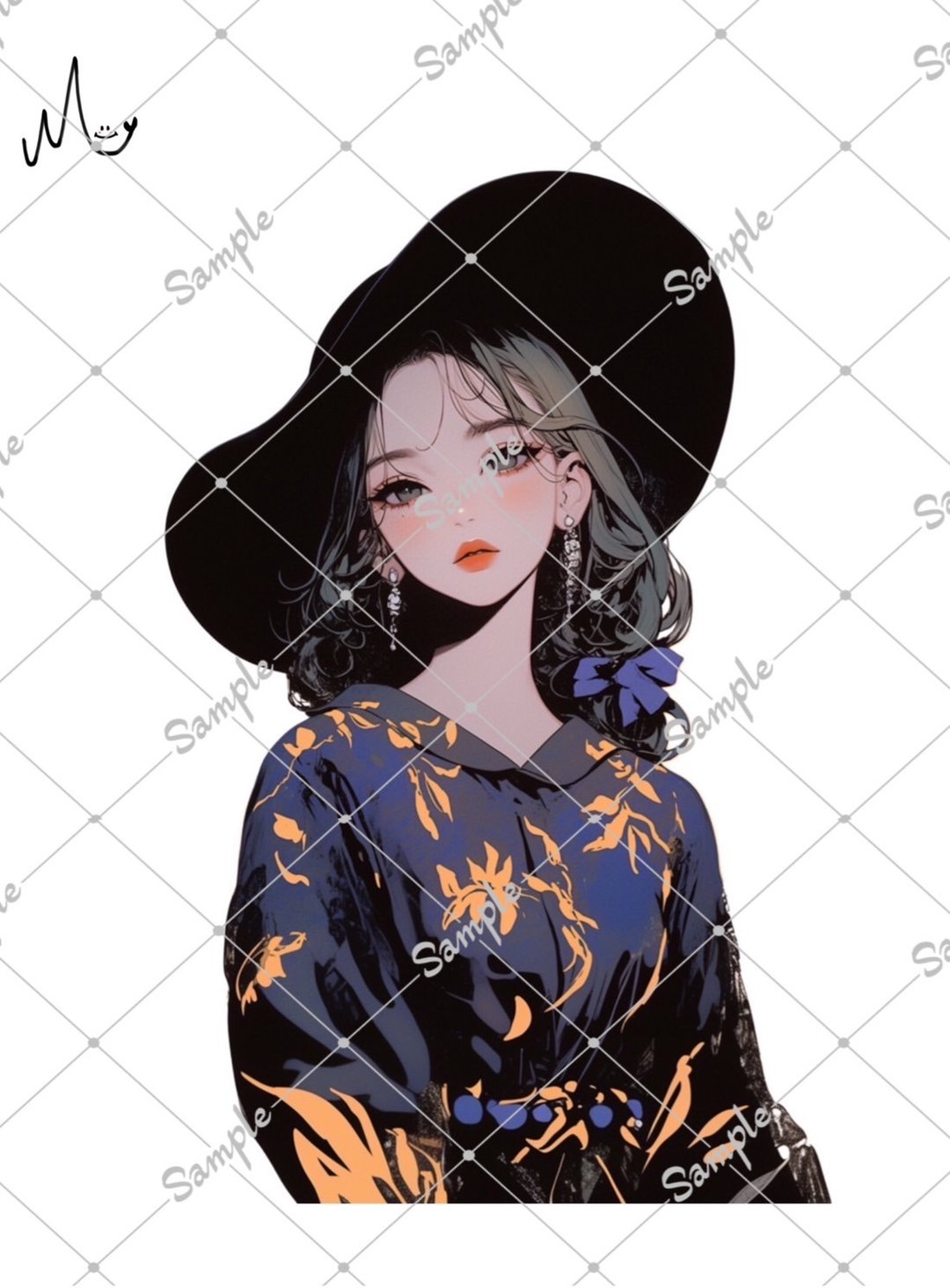 原创人物贴纸 - 贴纸 - 纸 