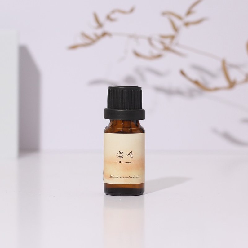【温暖】乳香+柑橘香、10mL、复方精油丨空间香氛 - 香薰/精油/线香 - 纸 橘色