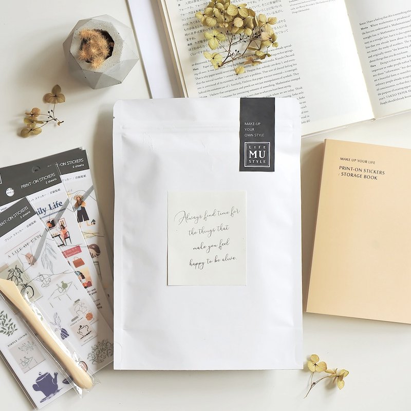 【限定福袋 | 一人前懒洋洋时光】转印贴 收纳册新色 - 贴纸 - 其他材质 多色