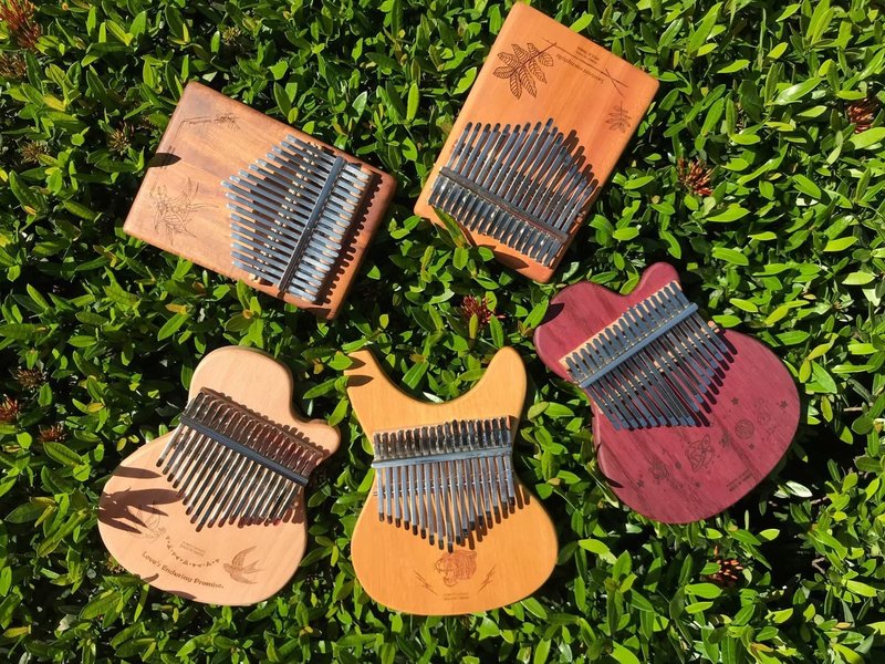 实木卡林巴琴(板琴) - 吉他/乐器 - 木头 多色