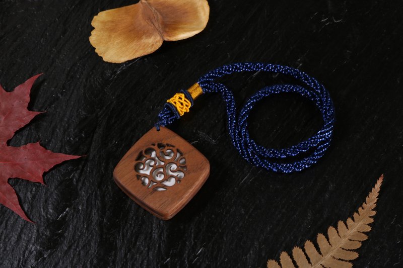 精油薰香小物 X 原木扩香吊饰 - 藤蔓 - 香薰/精油/线香 - 木头 咖啡色