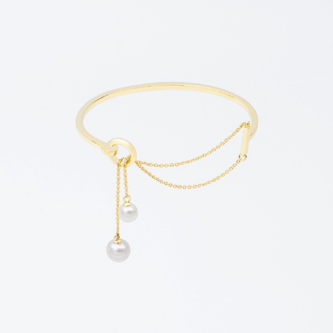 时尚气质 /  Violeta bracelet - 手链/手环 - 其他金属 金色