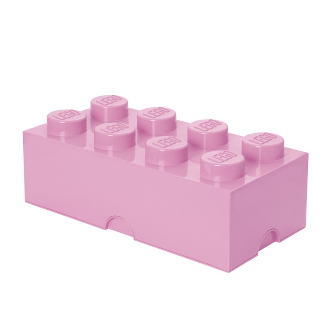 Room Copenhagen 乐高 LEGO 8凸收纳盒-浅粉色(40040638)送礼 - 收纳用品 - 其他材质 