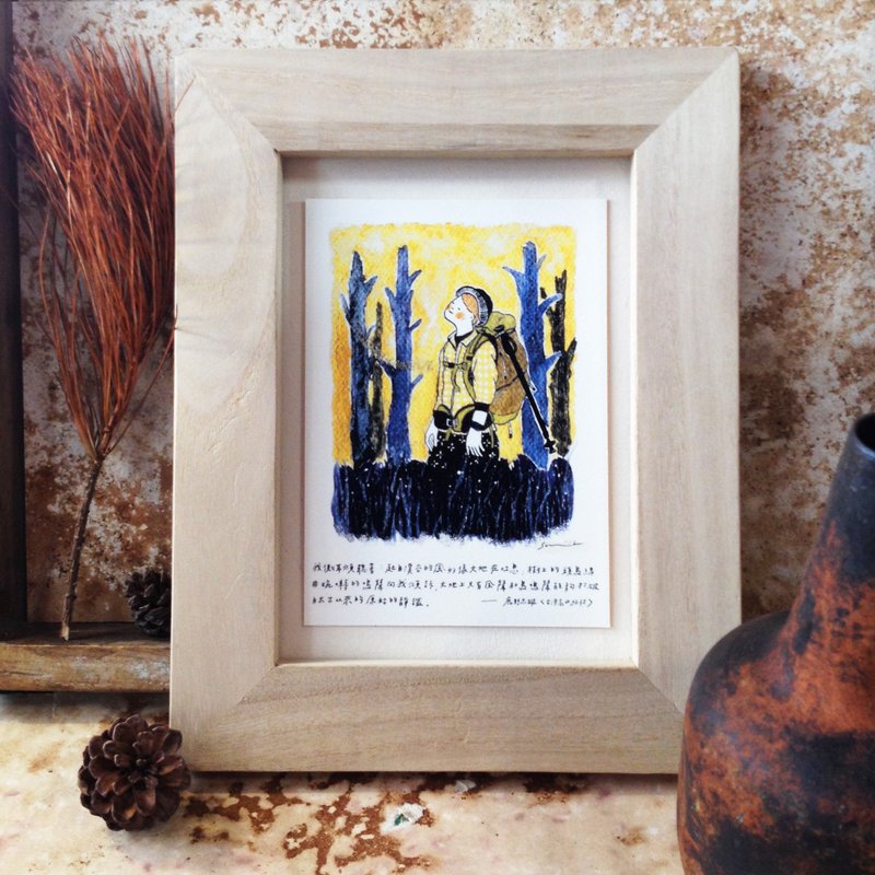 裱框画卡 中幅〔野声〕 - 海报/装饰画/版画 - 纸 