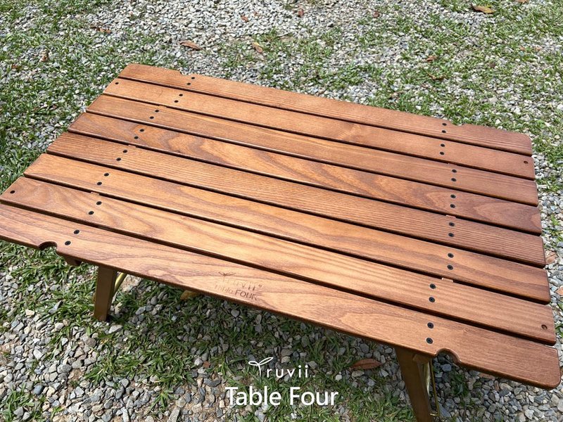 Table FOUR 四折木桌 (ASH) - 餐桌/书桌 - 木头 咖啡色