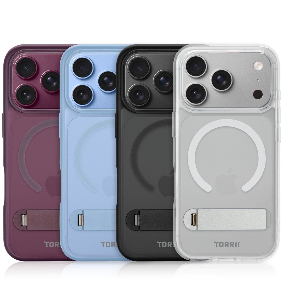 iPhone 18 Pro 保护套 苹果 6.3 寸手机壳 + 金属支架 MagSafe 兼容 - 手机壳/手机套 - 其他材质 