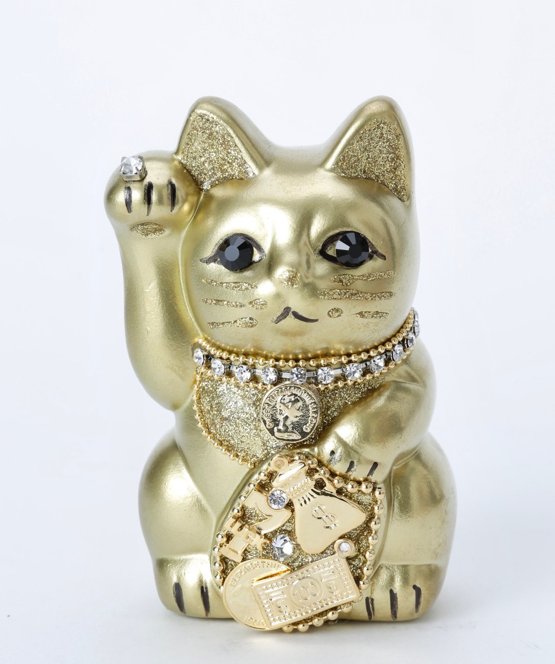Millionaire Cat - 摆饰 - 陶 金色