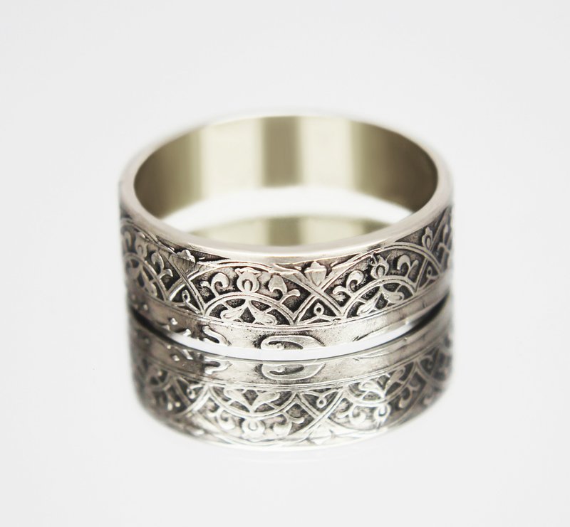 Morocco Coin Ring 25 centimes 1924 coin rings for men coin rings for women - 戒指 - 其他金属 