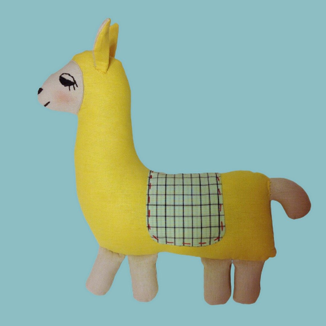 Llama toy pattern Tutorial Stuffed animal pattern Doll sewing pattern Cloth doll - 手工艺教程/工具书 - 其他材质 