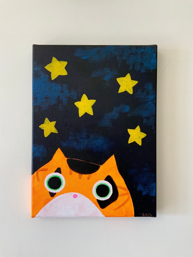 再黑的夜里也有星星~原画创作 - 海报/装饰画/版画 - 颜料 