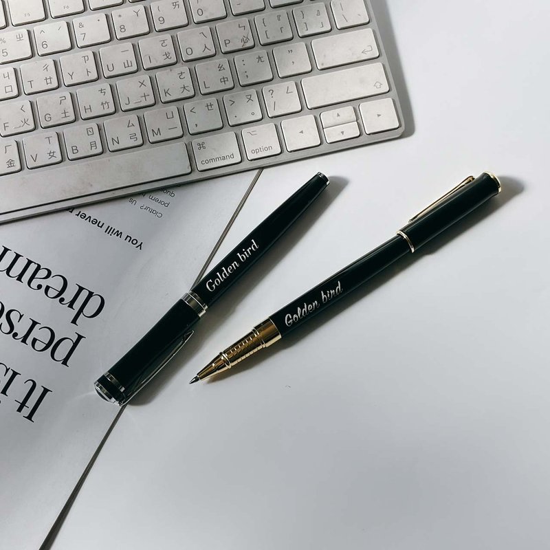【快速出货】定制化圆珠笔 附纸袋 附礼盒 商务用 文具用品 - 圆珠笔/中性笔 - 其他金属 