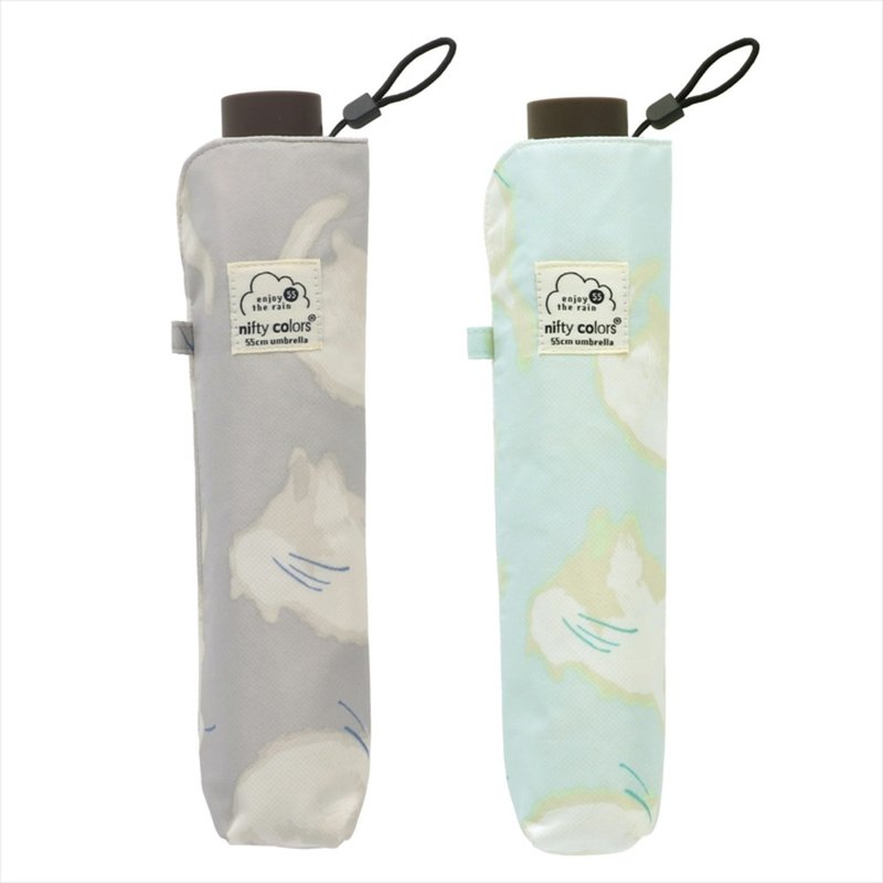 NIFTY COLORS - Mini 55 小猫轻量迷你伞 - 雨伞/雨衣 - 聚酯纤维 