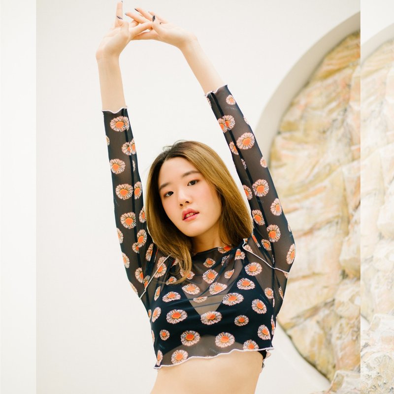 Madi - 午夜雏菊 上衣 (CRBW87) - 女装上衣 - 其他材质 多色