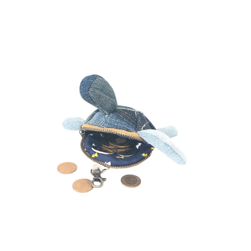 【小海龟零钱包】环保/手工制作/永续循环商品 - 零钱包 - 其他材质 