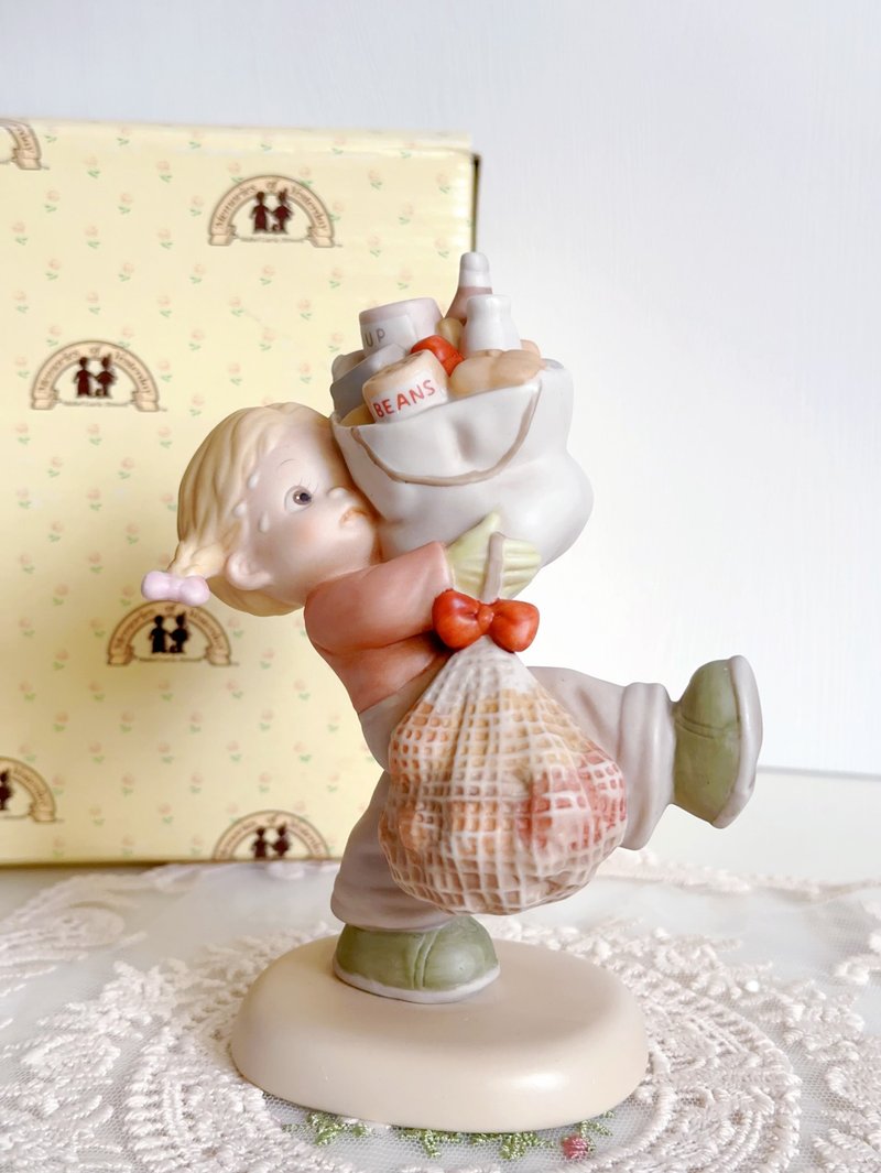 美国enesco  memories of yesterday 童年往事娃娃 陶瓷摆件 - 玩偶/公仔 - 瓷 