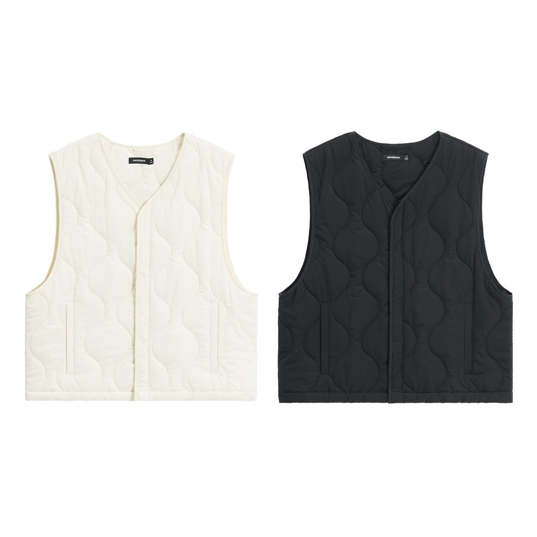 【防水防风】Unvesno(UN) 适配不加棉外套可拆卸保暖棉服内胆马甲 - 男装外套 - 其他材质 
