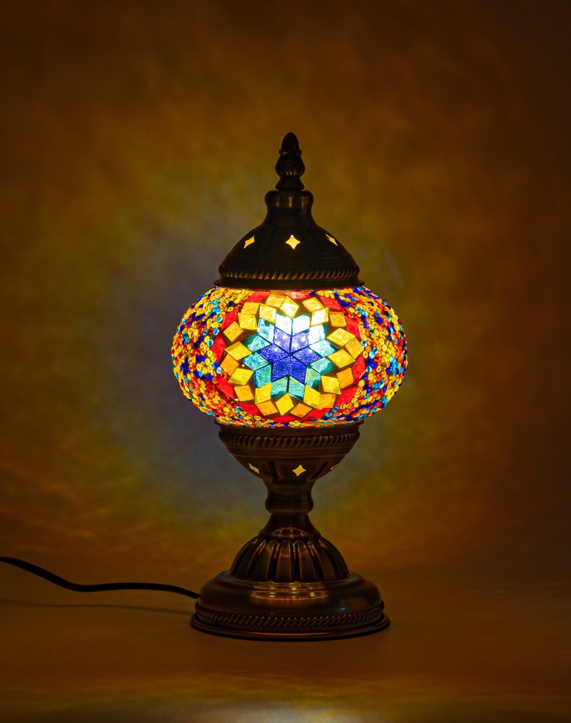 土耳其宫灯 Turkish Mosaic Palace Lamp - 灯具/灯饰 - 玻璃 多色